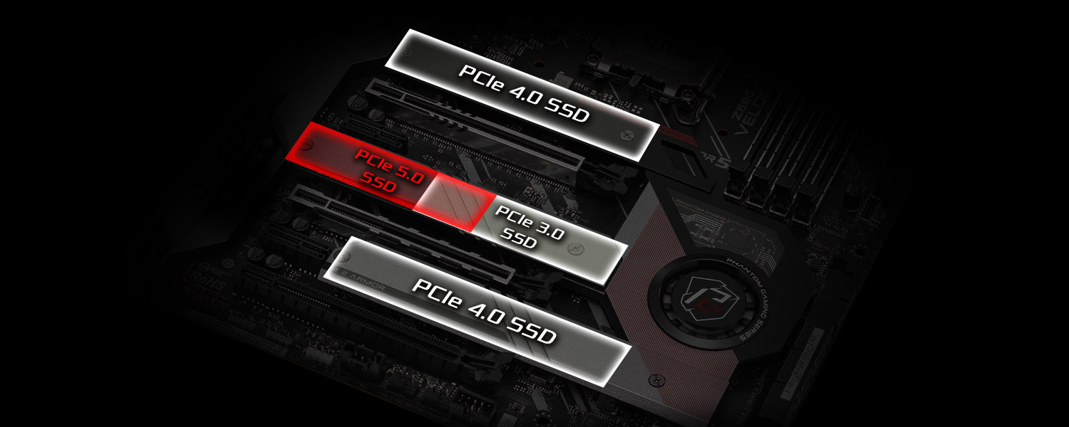 PCIe Gen4 x4 for SSD